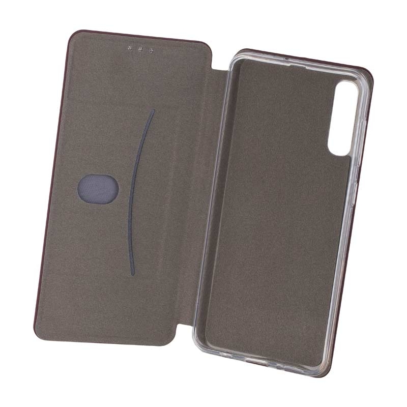 Peter Jäckel COMMANDER Book Case CURVE für Samsung A505 Galaxy A50 Soft Touch Bordeaux