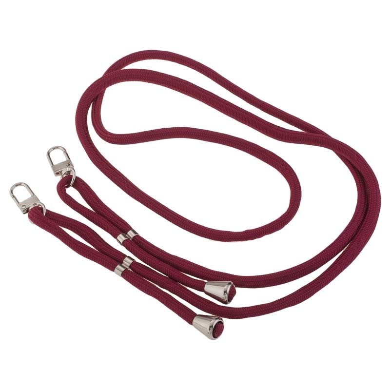 Peter Jäckel OHLALA! NECKLACE Strap Bordeaux