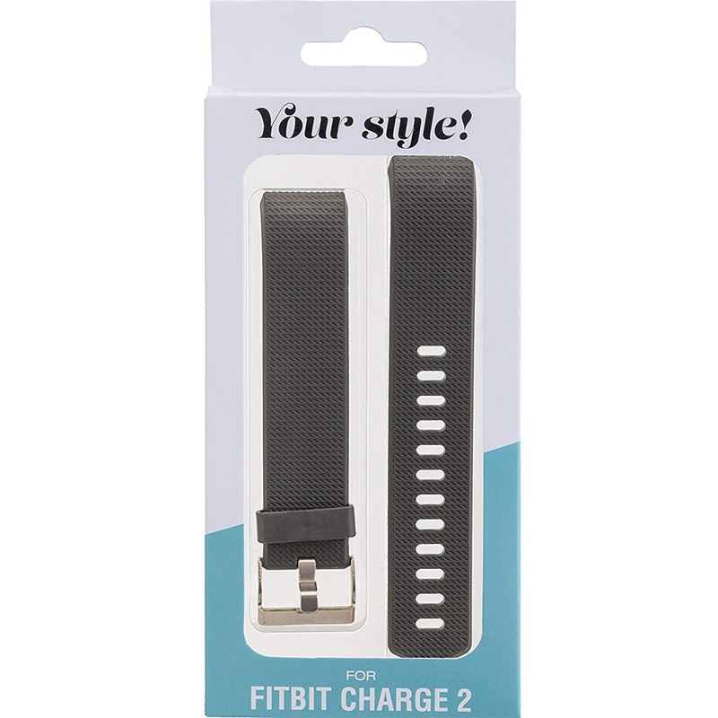 Peter Jäckel Armband für FITBIT CHARGE 2 Silicon Sportive Black