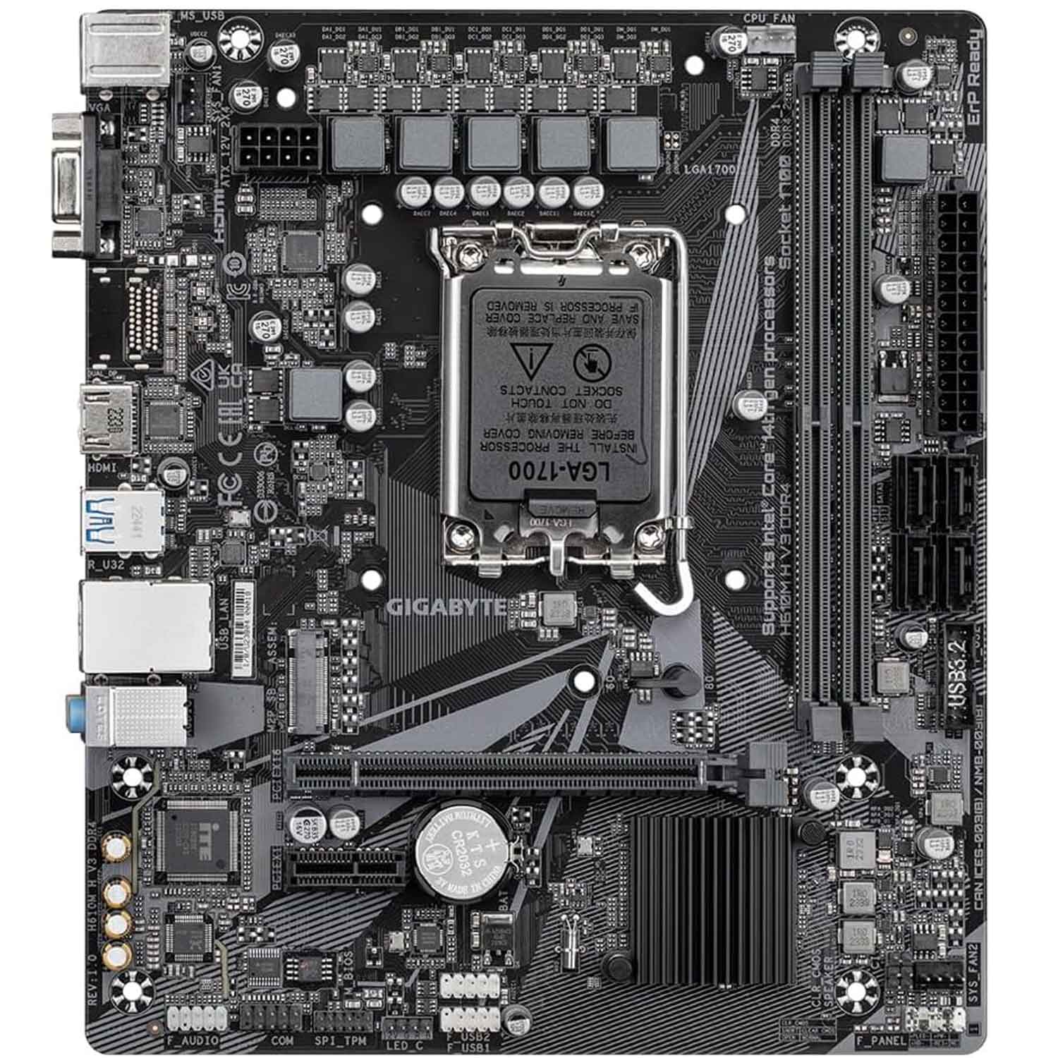 Gigabyte H610M H V3 DDR4 Mainboard