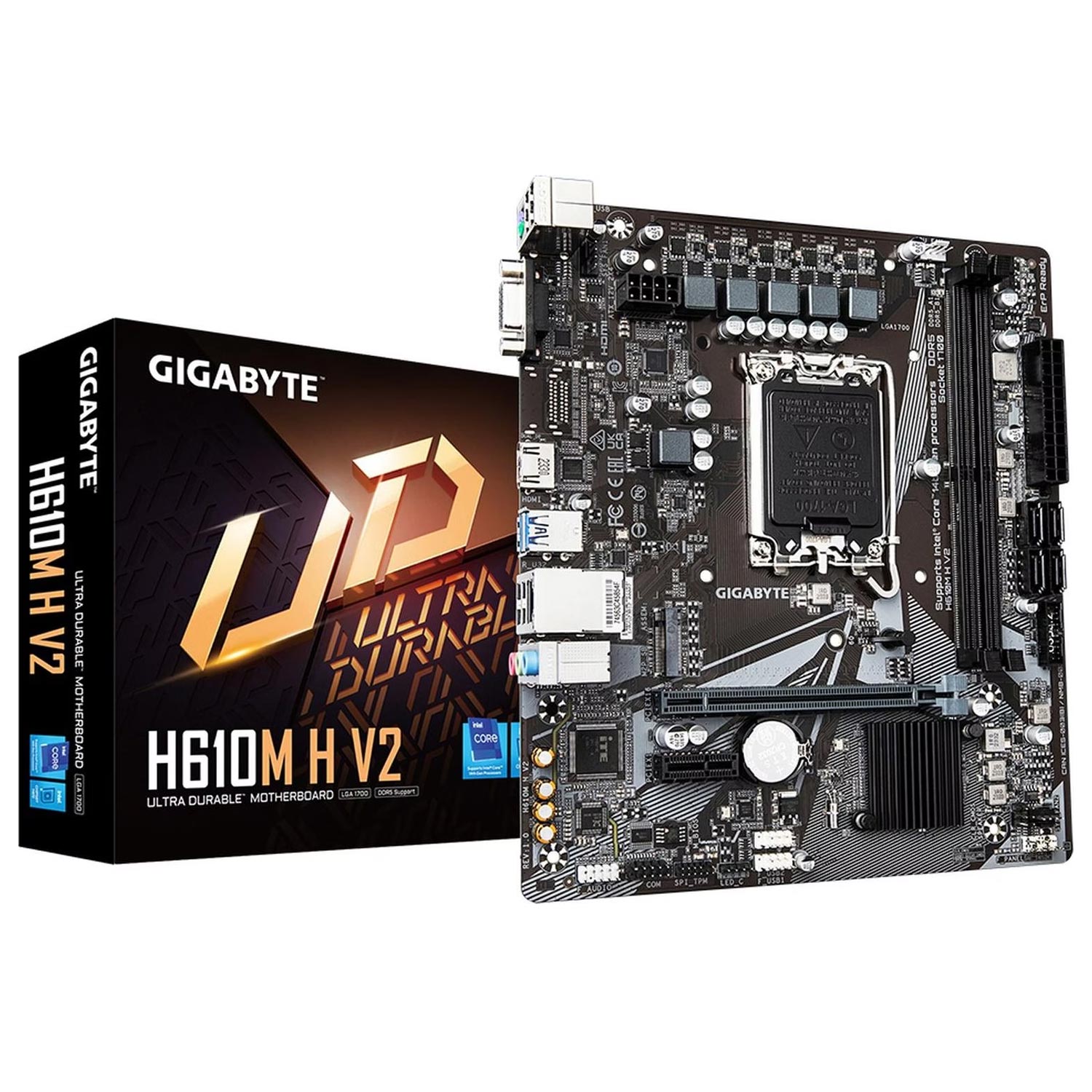 Gigabyte H610M H V2 Mainboard