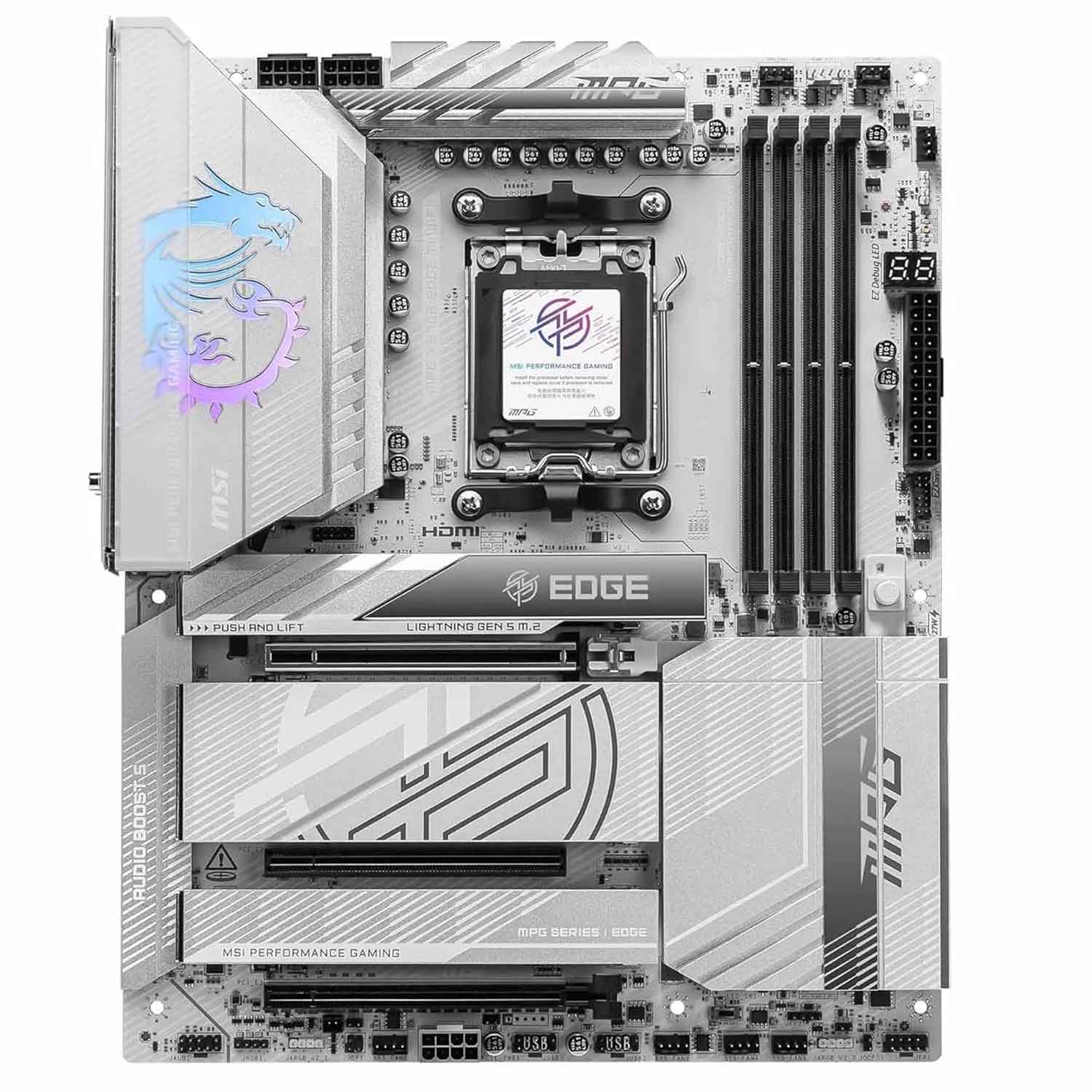 MSI MPG X870E Edge TI WiFi Mainboard