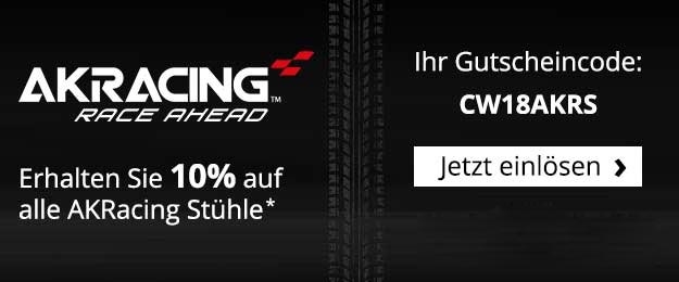 AKRacing Core EX Gaming Stuhl schwarz