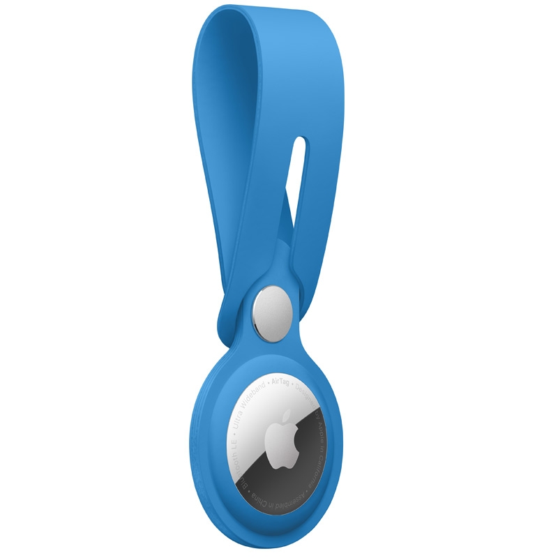 Apple AirTag Anhänger capriblau