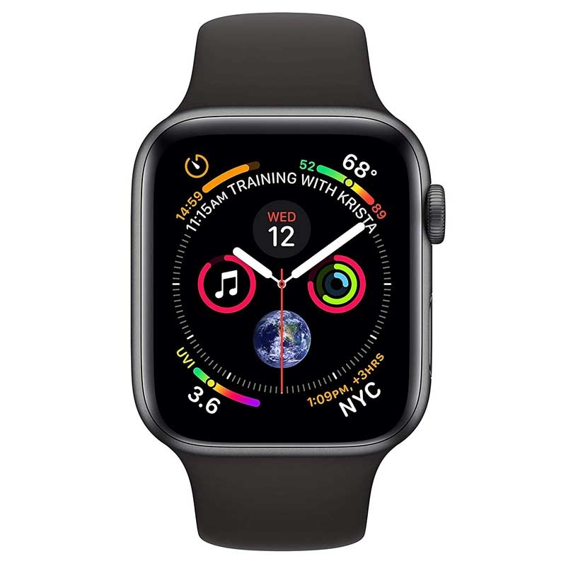 Apple Watch Series 4 GPS + LTE 400 space grau Sportband schwarz