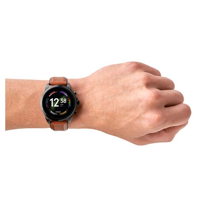 Fossil FTW4062 Gen 6 Smartwatch Lederband braun