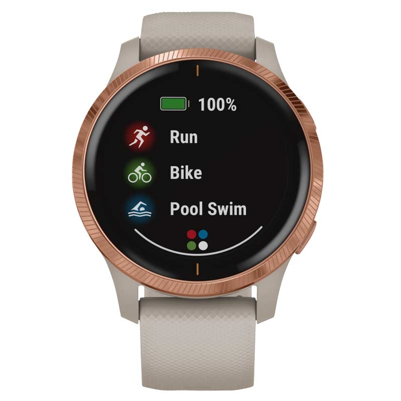 Garmin Venu Smartwatch sand-rosegold