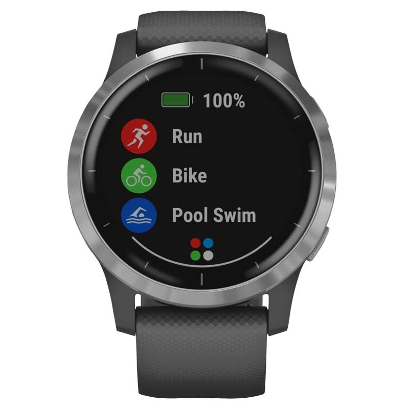Garmin Vivoactive 4 dunkelgrau-silber (2. Wahl)