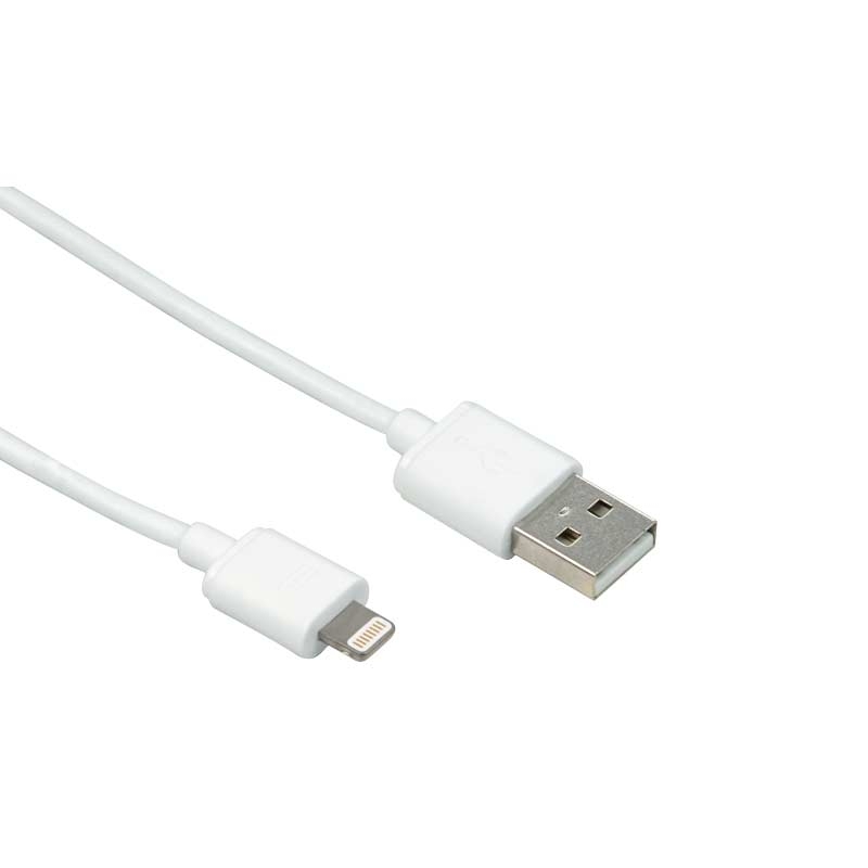 Hama Lade-/Datenkabel, Lightning, 1 m, Weiß