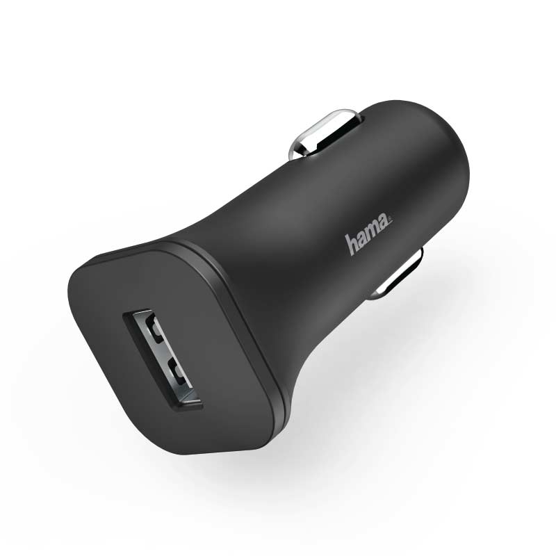Hama Kfz-Ladegerät, 1,2 A, Schwarz