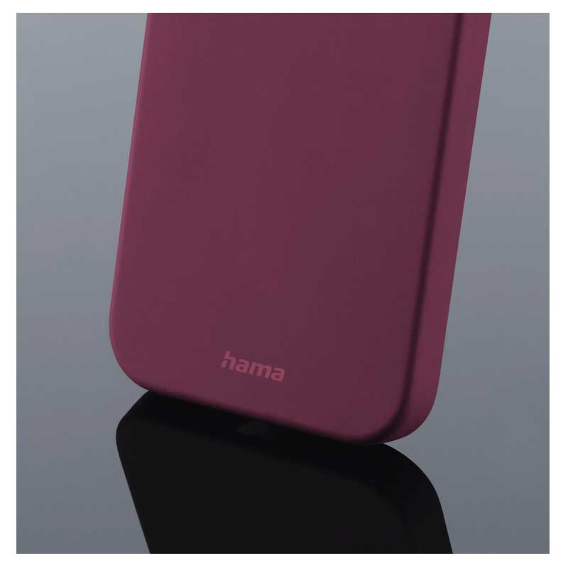Hama Cover MagCase Finest Feel PRO für Apple iPhone 13, Bordeaux