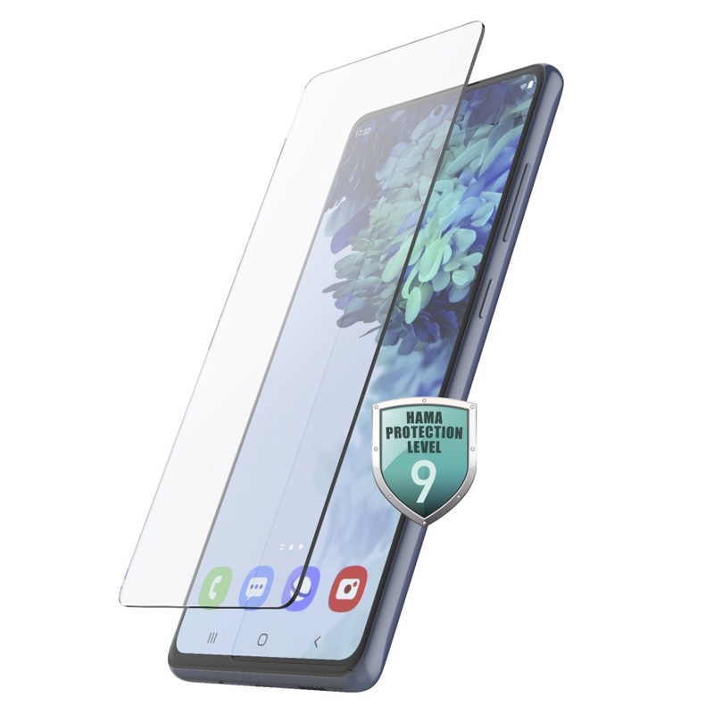 Hama Echtglas-Displayschutz Premium Crystal Glass für Samsung Galaxy S21 FE 5G