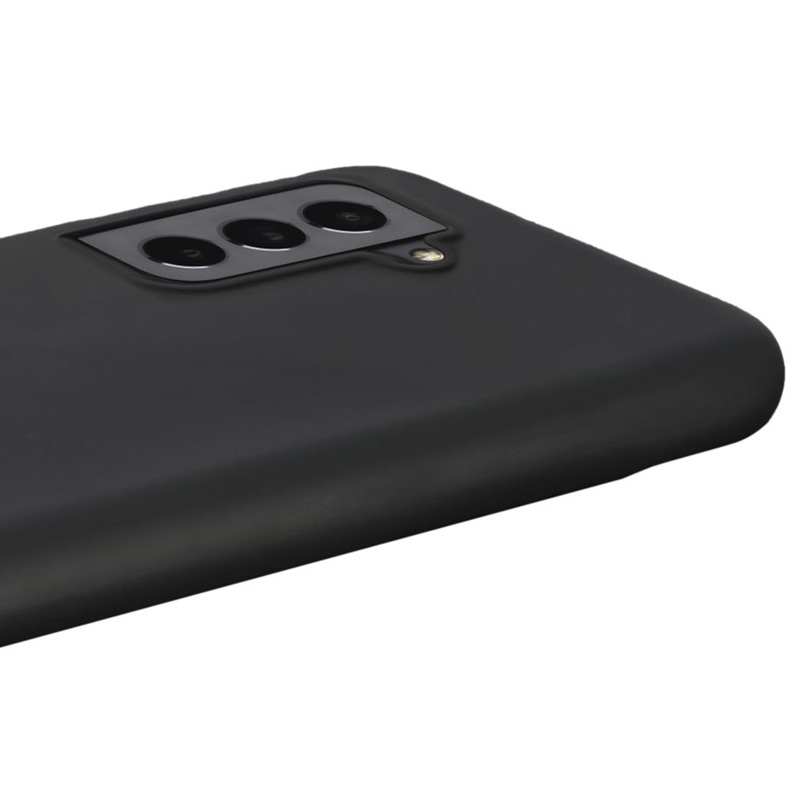 Hama Cover Finest Feel für Samsung Galaxy S21 FE 5G Schwarz