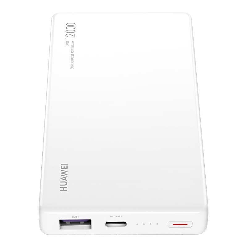 Huawei CP125 SuperCharge Powerbank 12000 mAh - 40 Watt weiß