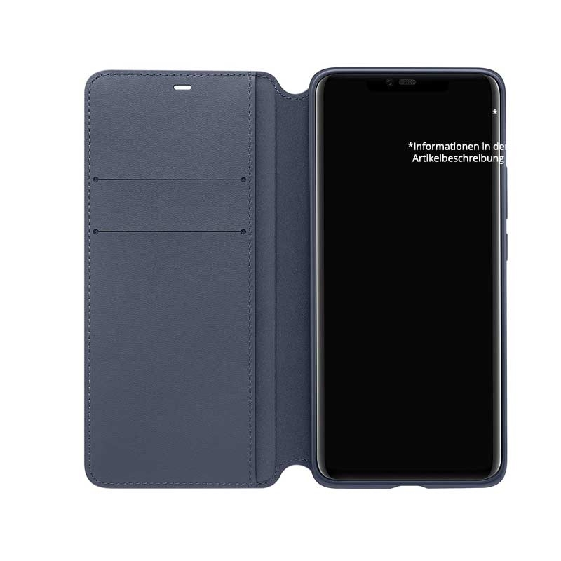 Huawei Wallet Cover für Mate 20 Pro blau