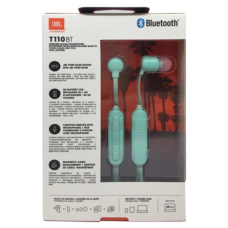 JBL Tune110BT In-Ear Bluetooth-Kopfhörer grün