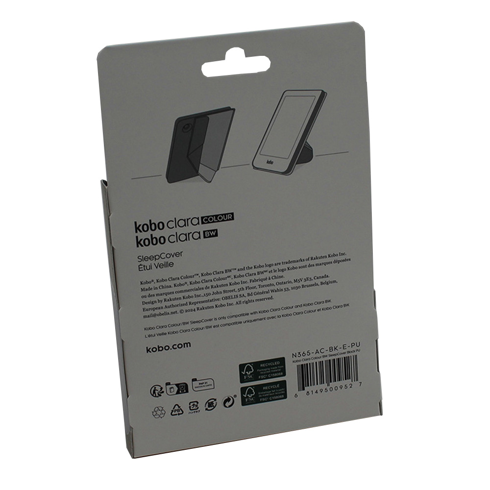 Kobo Sleepcover Clara schwarz