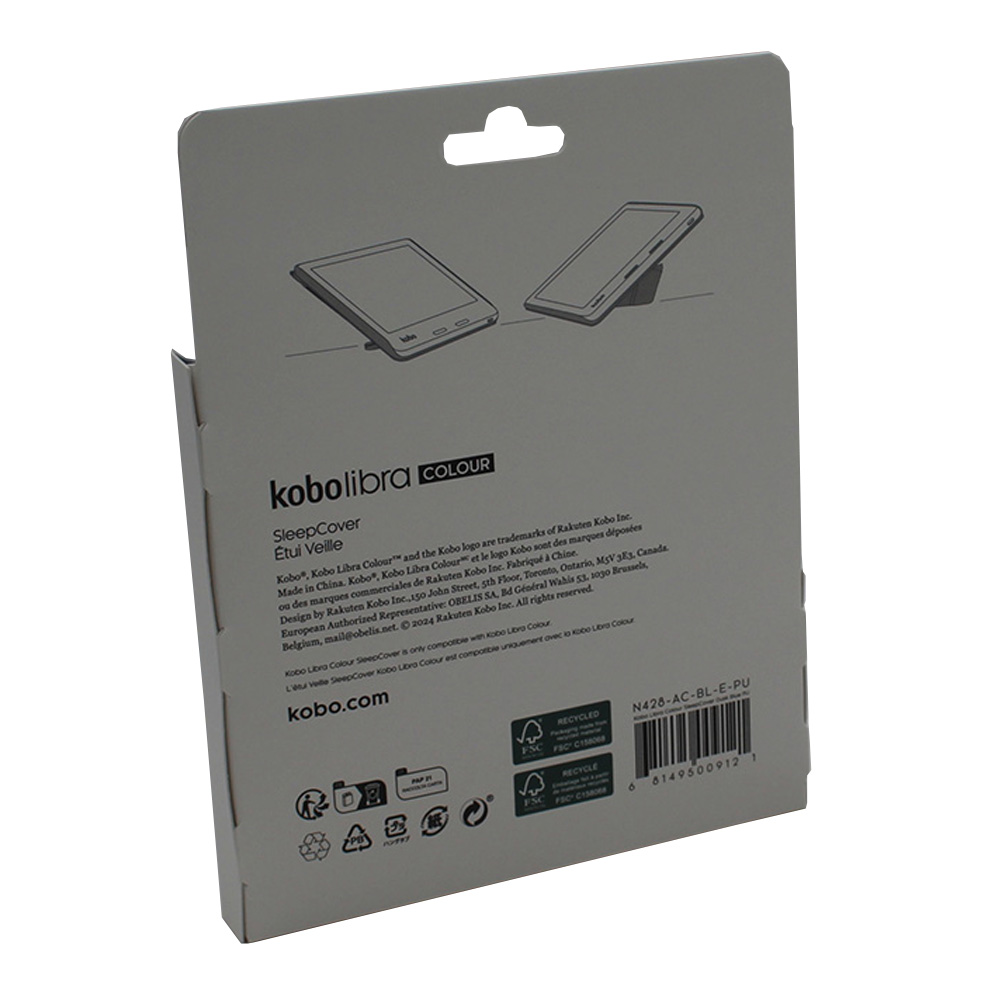 Kobo Sleepcover Libra dusk blue