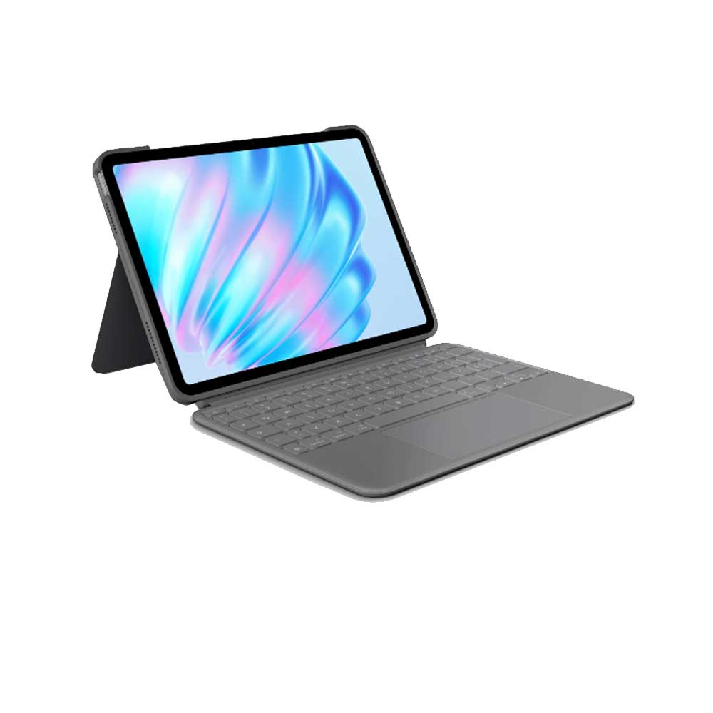 Logitech Combo Touch iPad Air 11 Zoll (M2), iPad Air (4. und 5. Generation - 2020, 2022)(2024) grau
