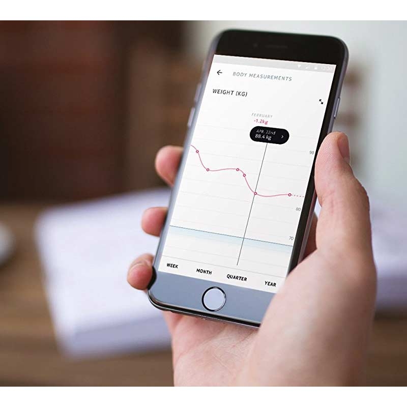 Nokia Body - BMI-WLAN-Körperwaage weiß