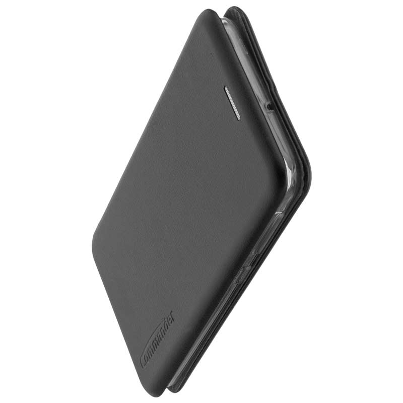 Peter Jäckel COMMANDER Book Case CURVE für Samsung A202 Galaxy A20e Black