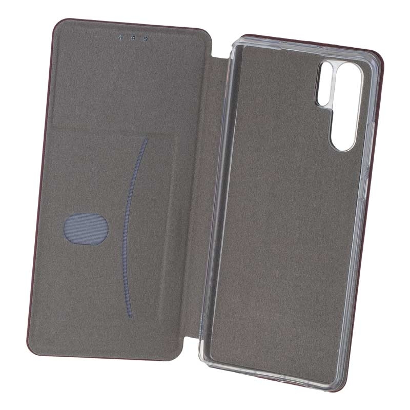 Peter Jäckel COMMANDER Book Case CURVE für Huawei P30 Pro Soft Touch Bordeaux