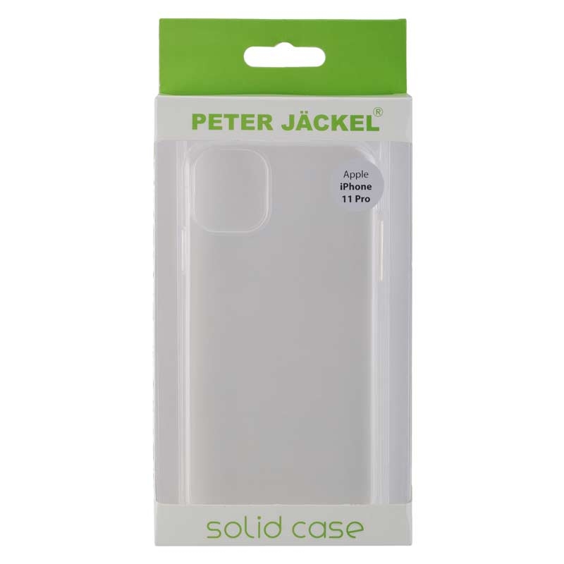 Peter Jäckel Protector Solid Case für Apple iPhone 11 Pro Clear