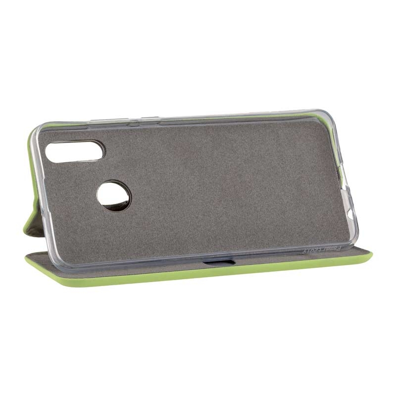 Peter Jäckel Commander Book Case CURVE für Samsung A202 Galaxy A20e Soft Touch Green