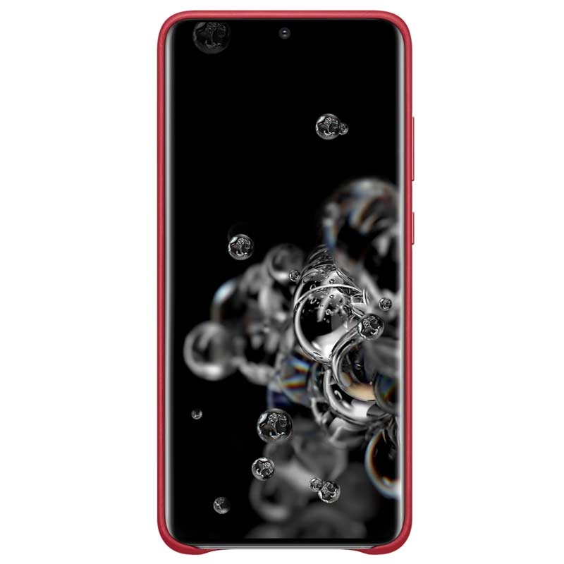Samsung Leather Cover Galaxy S20 Ultra (SM-G988) rot
