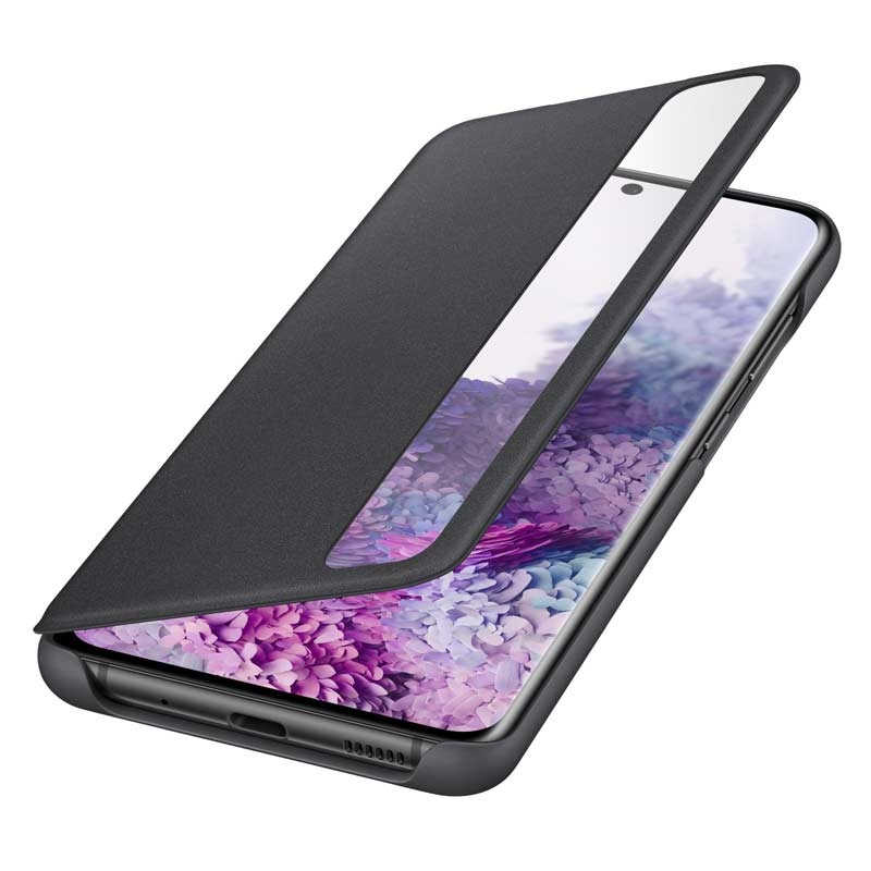 Samsung Clear View Cover Galaxy S20 (SM-G980) schwarz