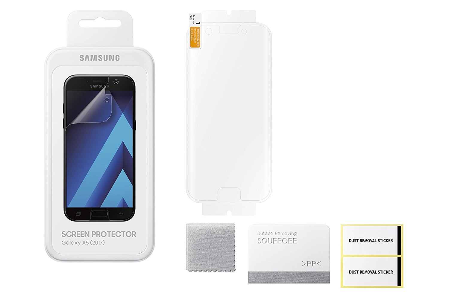 Samsung Display-Schutzfolie für Galaxy A3 (2017) 2 Stück