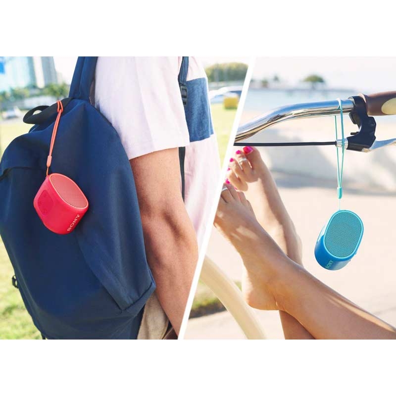 Sony SRS-XB01 tragbarer Bluetooth Lautsprecher gelb