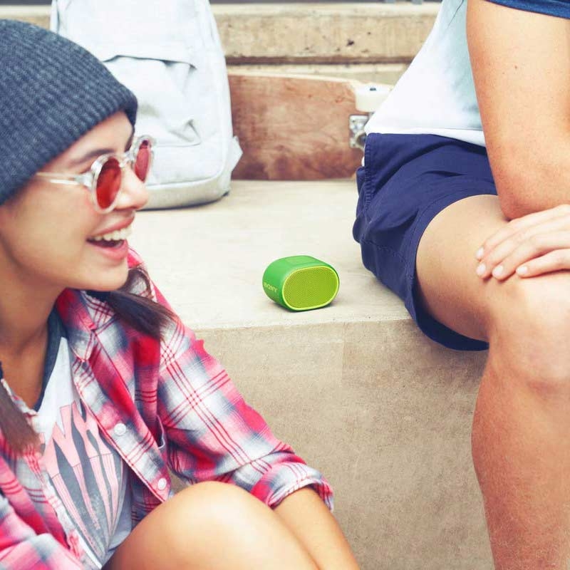 Sony SRS-XB01 tragbarer Bluetooth Lautsprecher grün