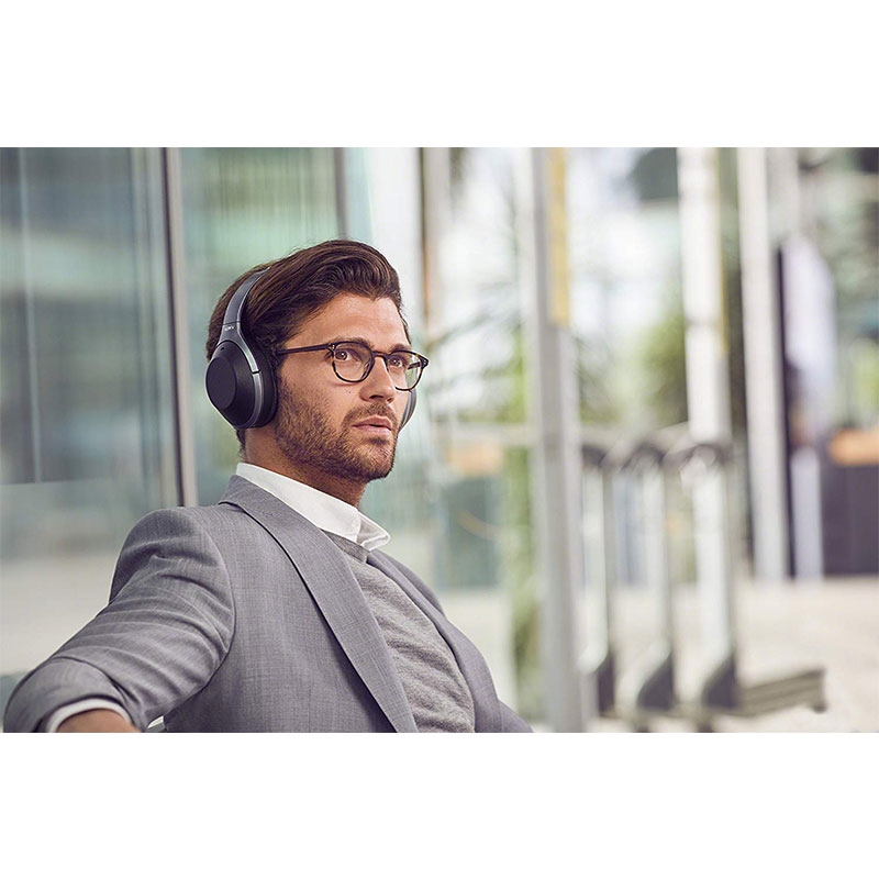 Sony WH-1000XM2 Kabelloser High-Resolution Kopfhörer schwarz