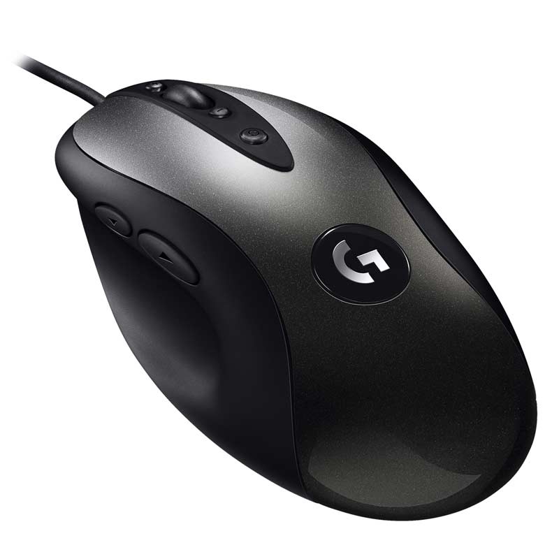 Logitech G MX518 Gaming-Maus Hero schwarz