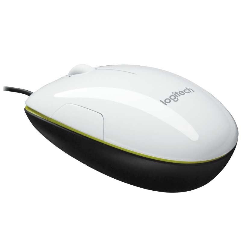 Logitech LS1 M150 Laser Maus weiß