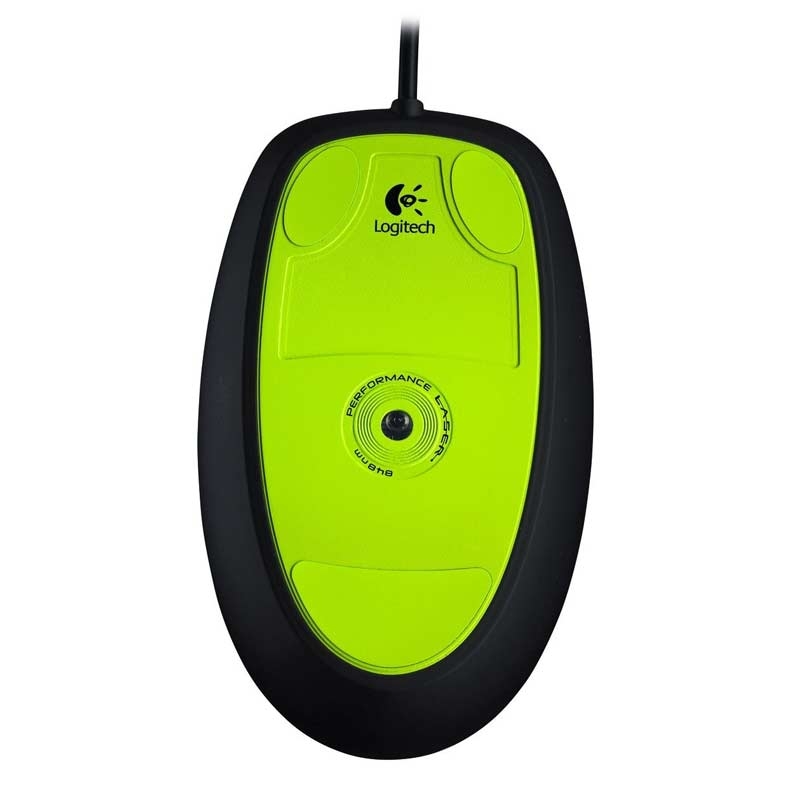 Logitech LS1 M150 Laser Maus weiß