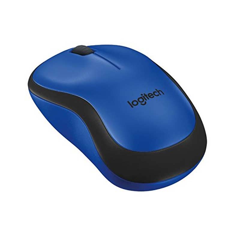 Logitech M220 Silent Wireless Maus blau