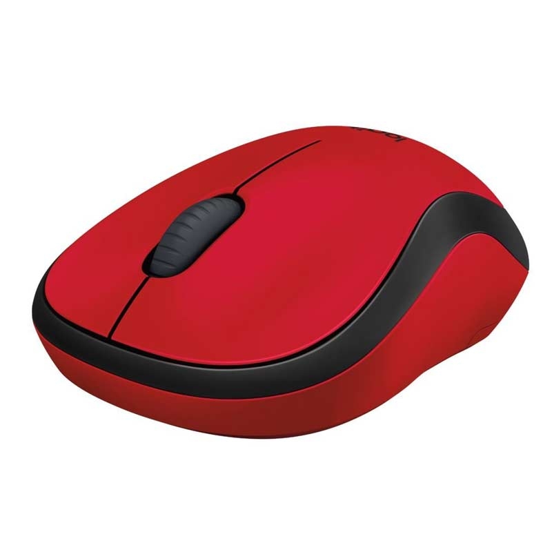Logitech M220 Silent Wireless Maus rot