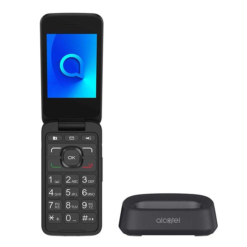 Alcatel 3026X Seniorentelefon metallic silber