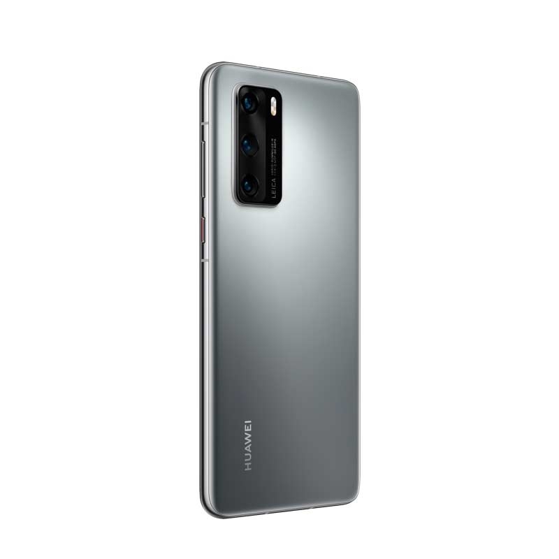 Huawei P40 Dual-SIM Smartphone silber