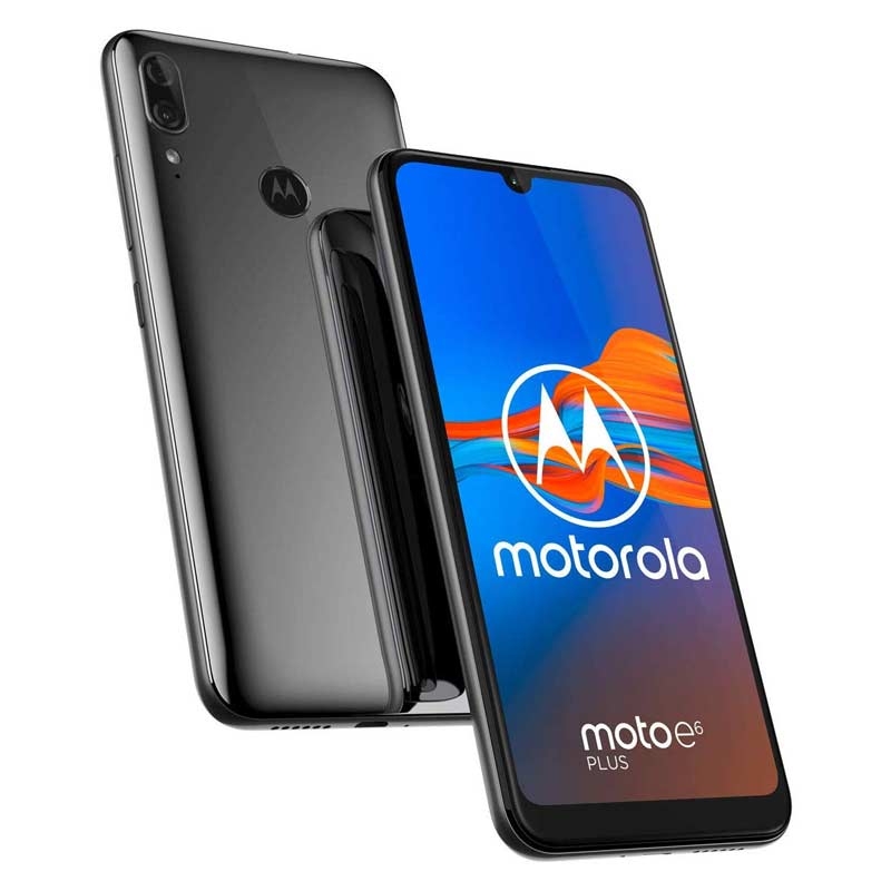 Motorola moto e6+ 32GB Smartphone silber/grau