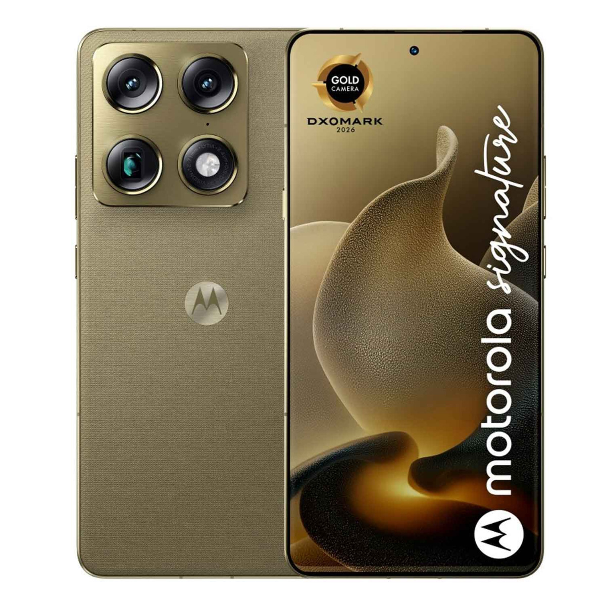 Motorola Signature 512GB 5G Smartphone martine olive