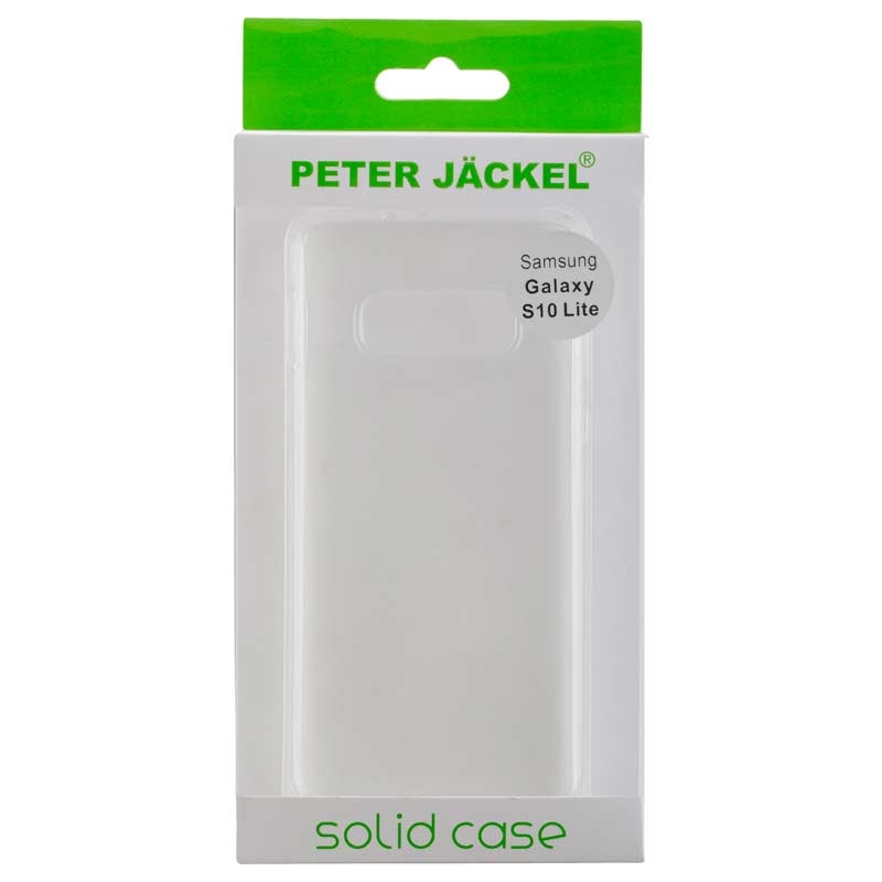 Peter Jäckel PROTECTOR Solid Case für Samsung G970 Galaxy S10e Clear