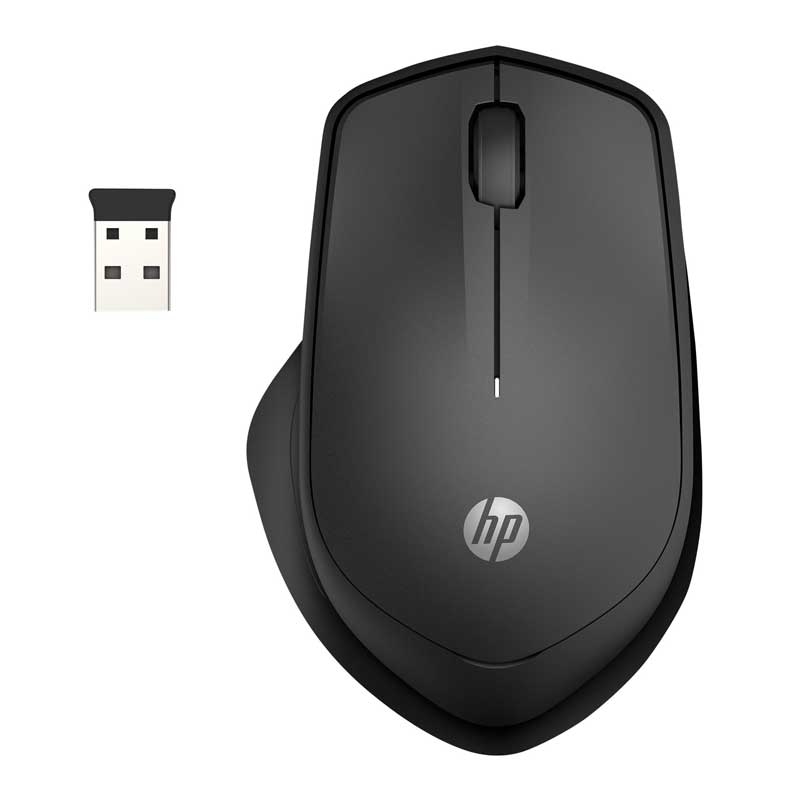 HP Silent 280M kabellose Maus schwarz