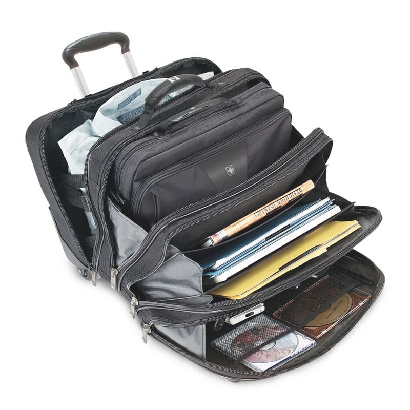 Wenger Patriot 2teiliges Buniness-Set 43,2cm 17Zoll Trolley schwarz