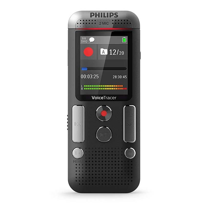 Philips DVT2710 Diktiergerät inkl. Spracherkennungs-Software 8 GB