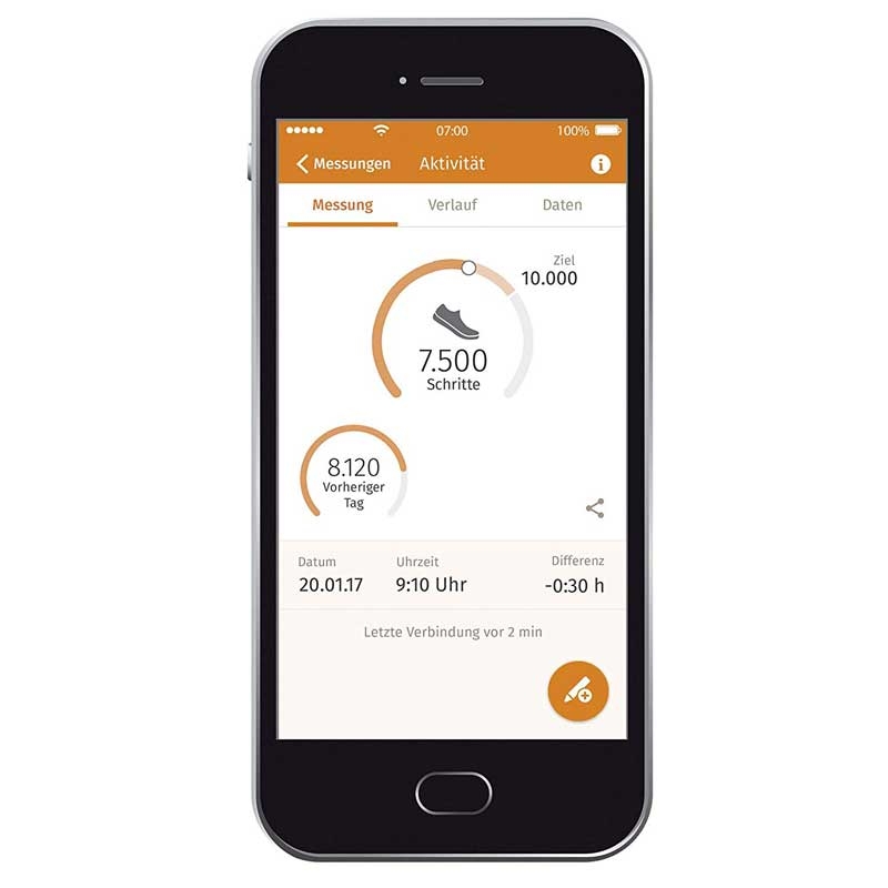 Beurer Aktivitätssensor AS 87 Fitness-Armband schwarz