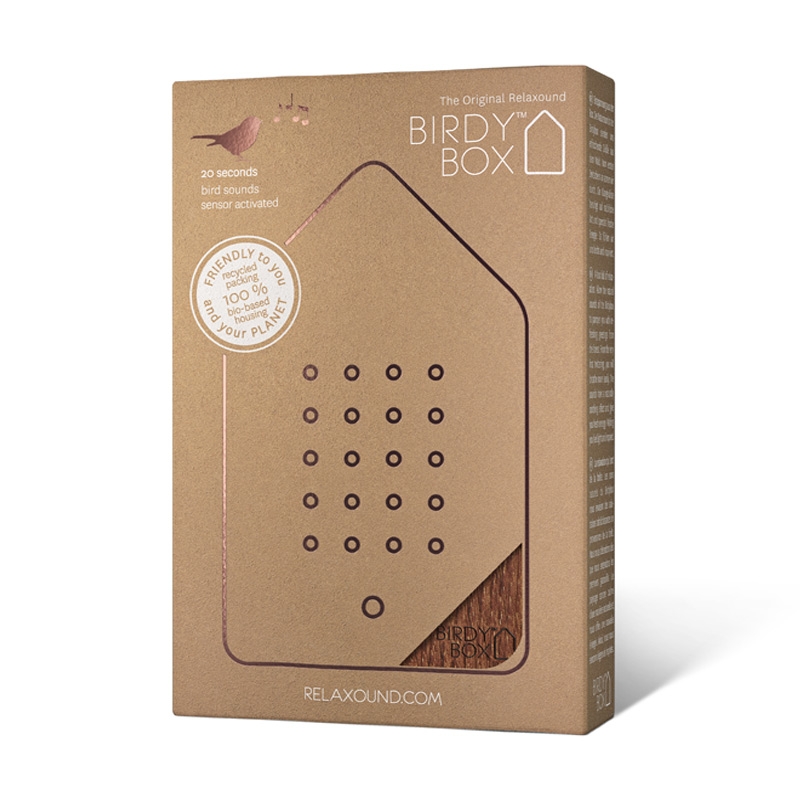 Birdybox dunkle Eiche