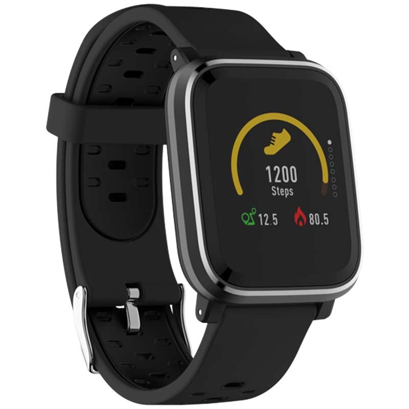 Denver sw-160 Bluetooth-Smartwatch mit Herzfrequenzmesser schwarz
